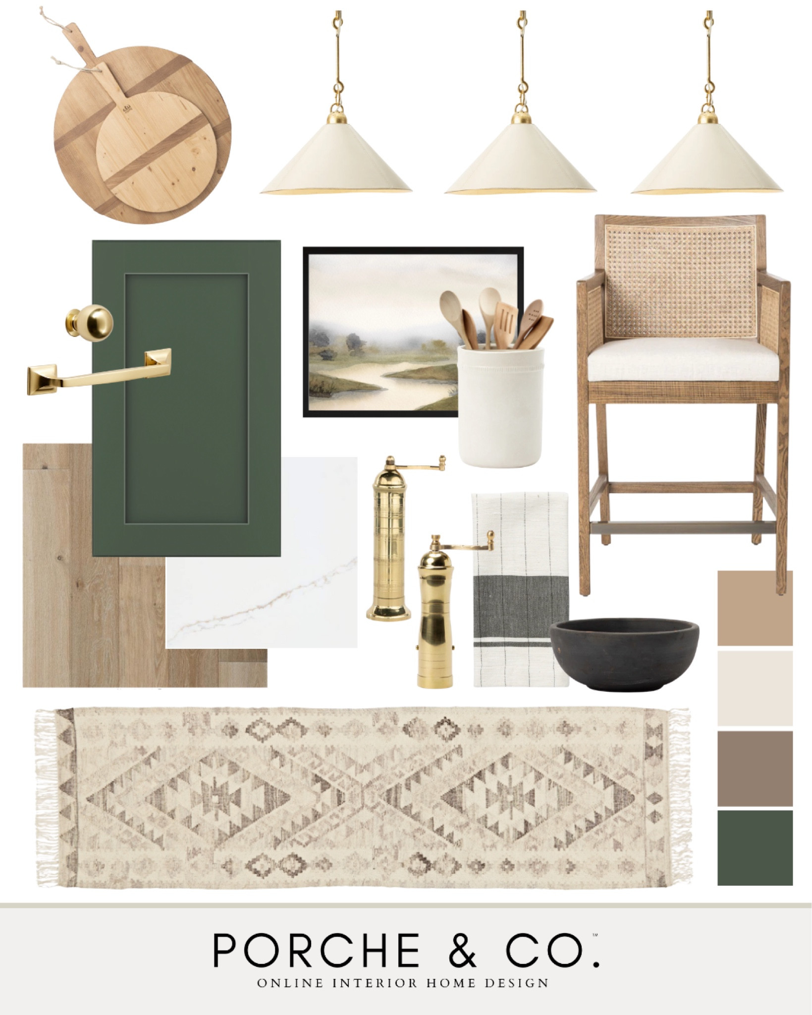 Kitchen mood board, kitchen design, kitchen decor, island pendants, kitchen runner, kitchen inspo, modern kitchen #kitchen #moodboard 

#LTKsalealert #LTKstyletip #LTKhome