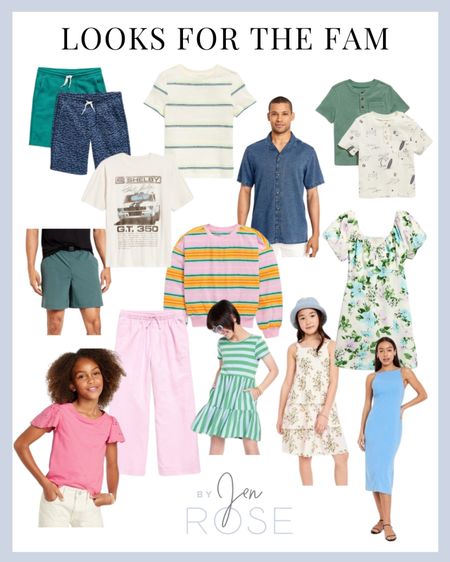 Spring looks for the family, family outfit ideas, spring fashion finds, outfit ideas for the fam

#LTKfindsunder50 #LTKfindsunder100 #LTKstyletip