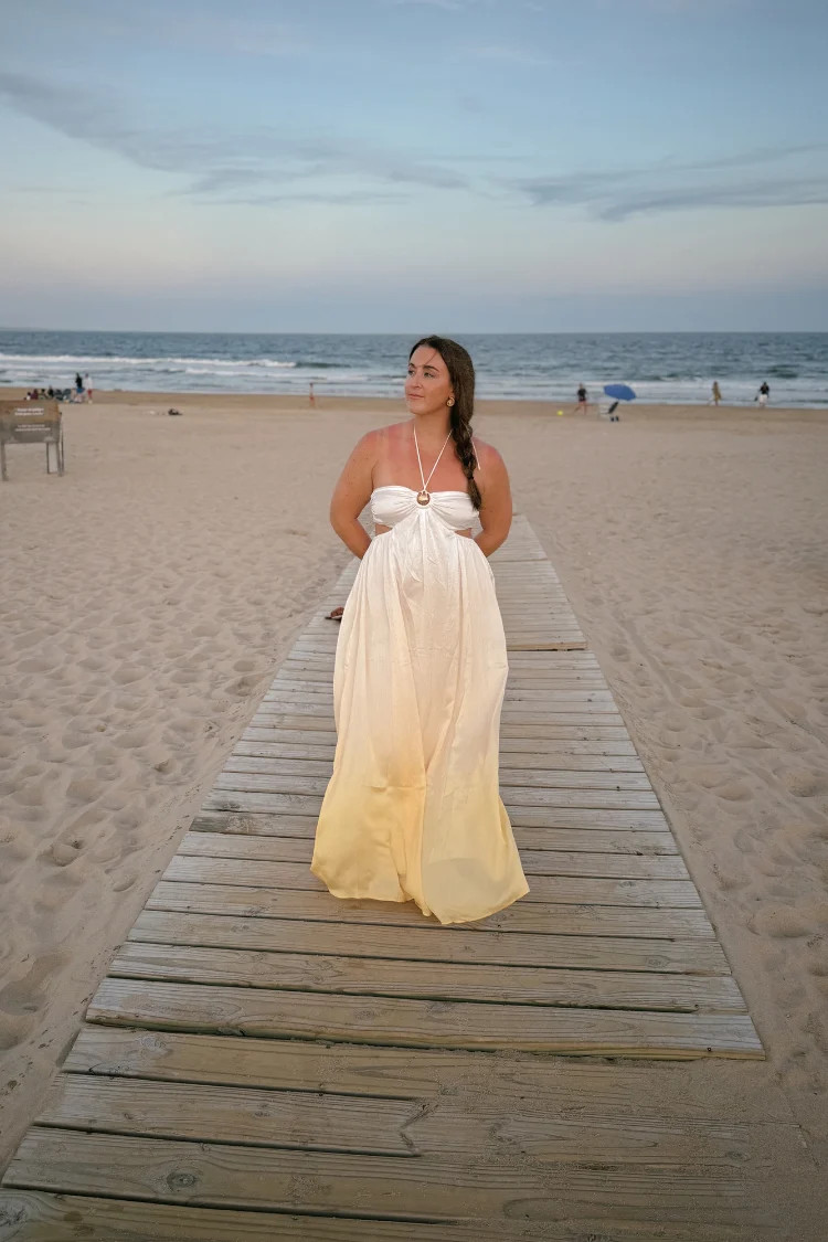 Ayana Ombre Cutout Maxi Dress | Confête
