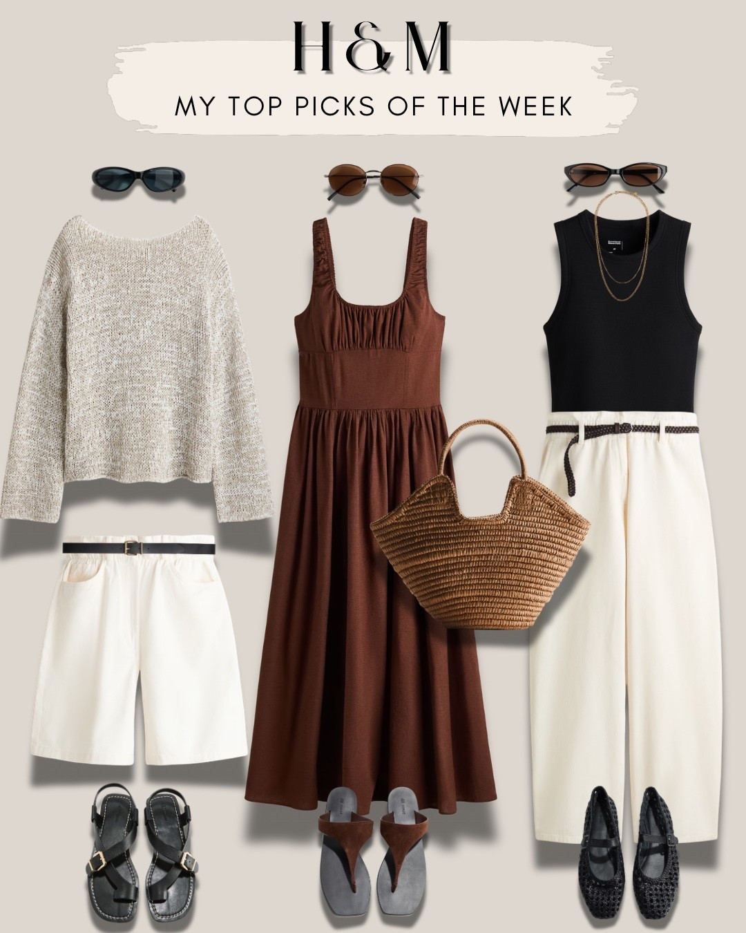 My top picks from H&M this week.
As usual I’ve focused on quality fabrics which are practical for Summer, linen, viscose & cotton.

#LTKsummer #LTKuk #LTKeurope