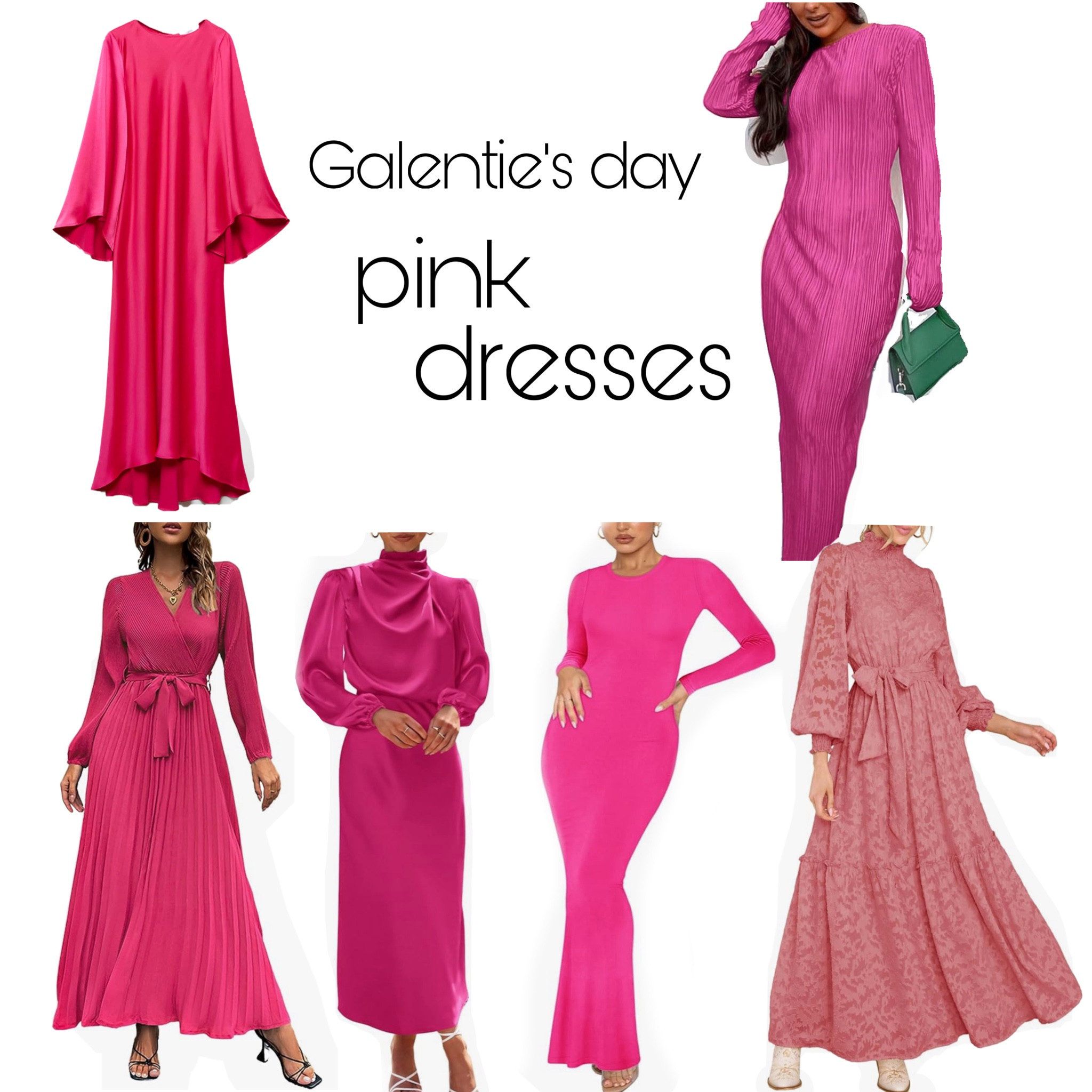 Valentine’s Day dresses
Galentie’s day dress
Pink dresses 
Maxi modest dress

#LTKMostLoved #LTKbeauty #LTKstyletip