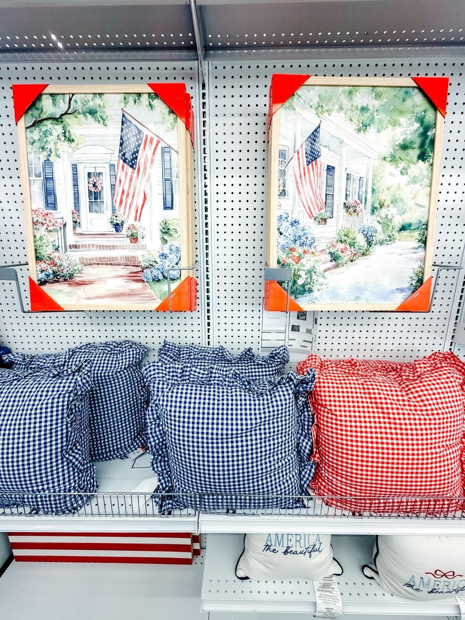 Red, white, and SO cute 🇺🇸✨ Michaels has the prettiest patriotic wall decor right now and I’m obsessed

#michaelsfinds #patrioticdecor #fourthofjulydecor #americana #homedecorfinds #seasonaldecor #redwhiteandblue #summerdecor #holidayready #decorinspo

#LTKSeasonal #LTKHome