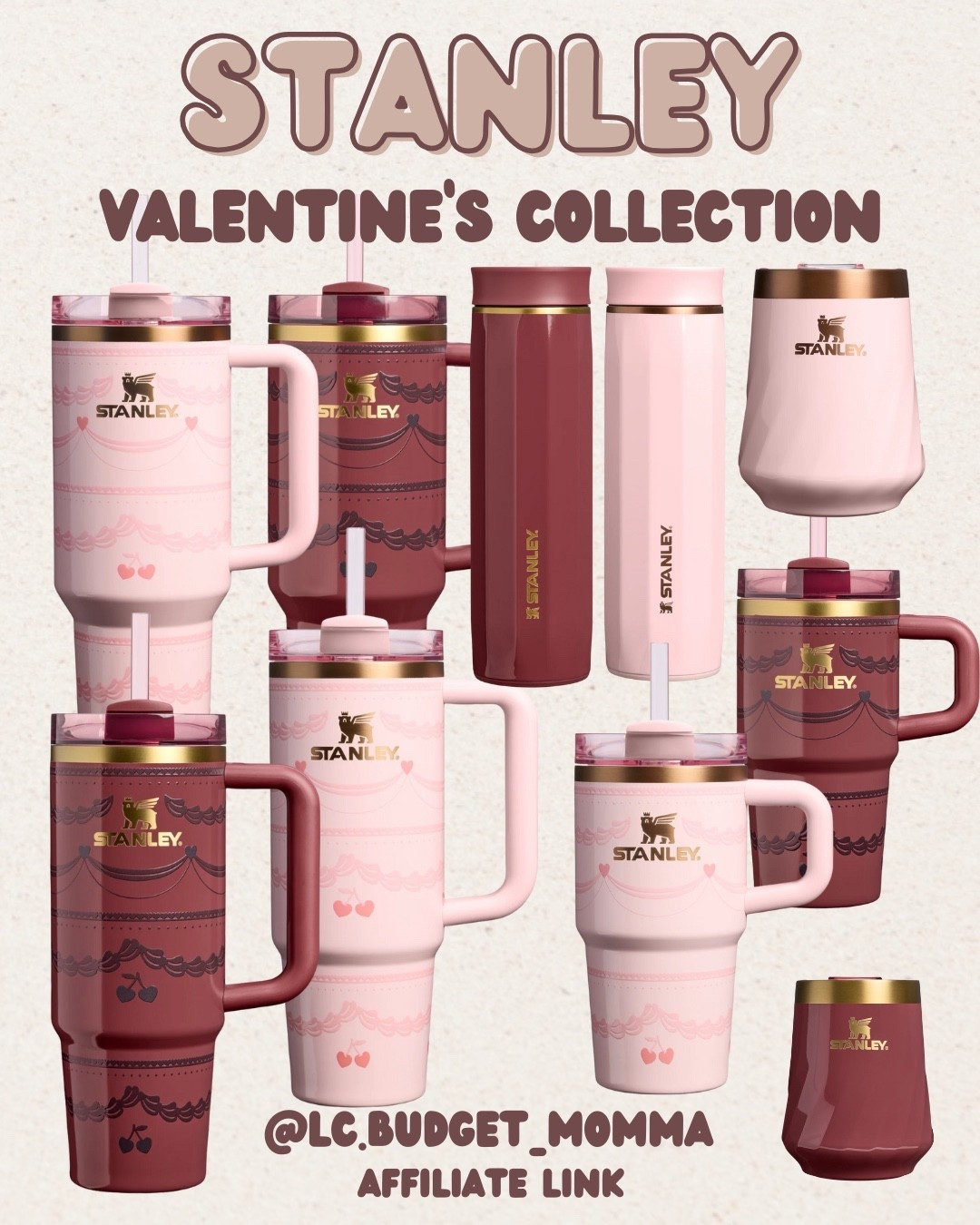 #stanley #valentines #tumbler #new #pink #burgundy 

#LTKSeasonal