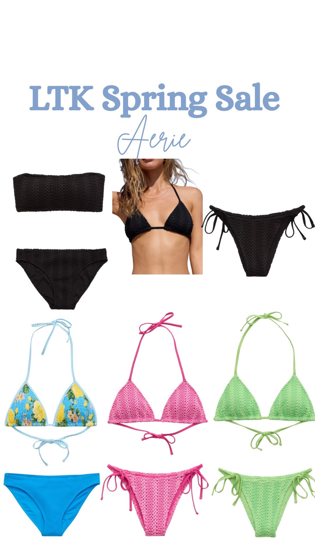 Aerie swimsuit sale 

#LTKSpringSale