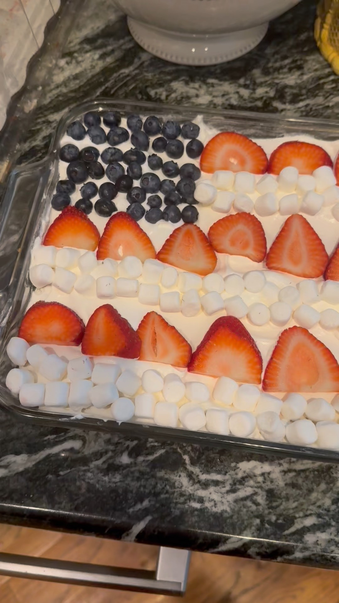 I made my American Flag Fruit Pizza a little different than I made it for my best friends and my food blog, SweetandSavoryMorsels! ❤️🤍💙

It was delicious!!! 😋 

#LTKParties #LTKHome #LTKFamily