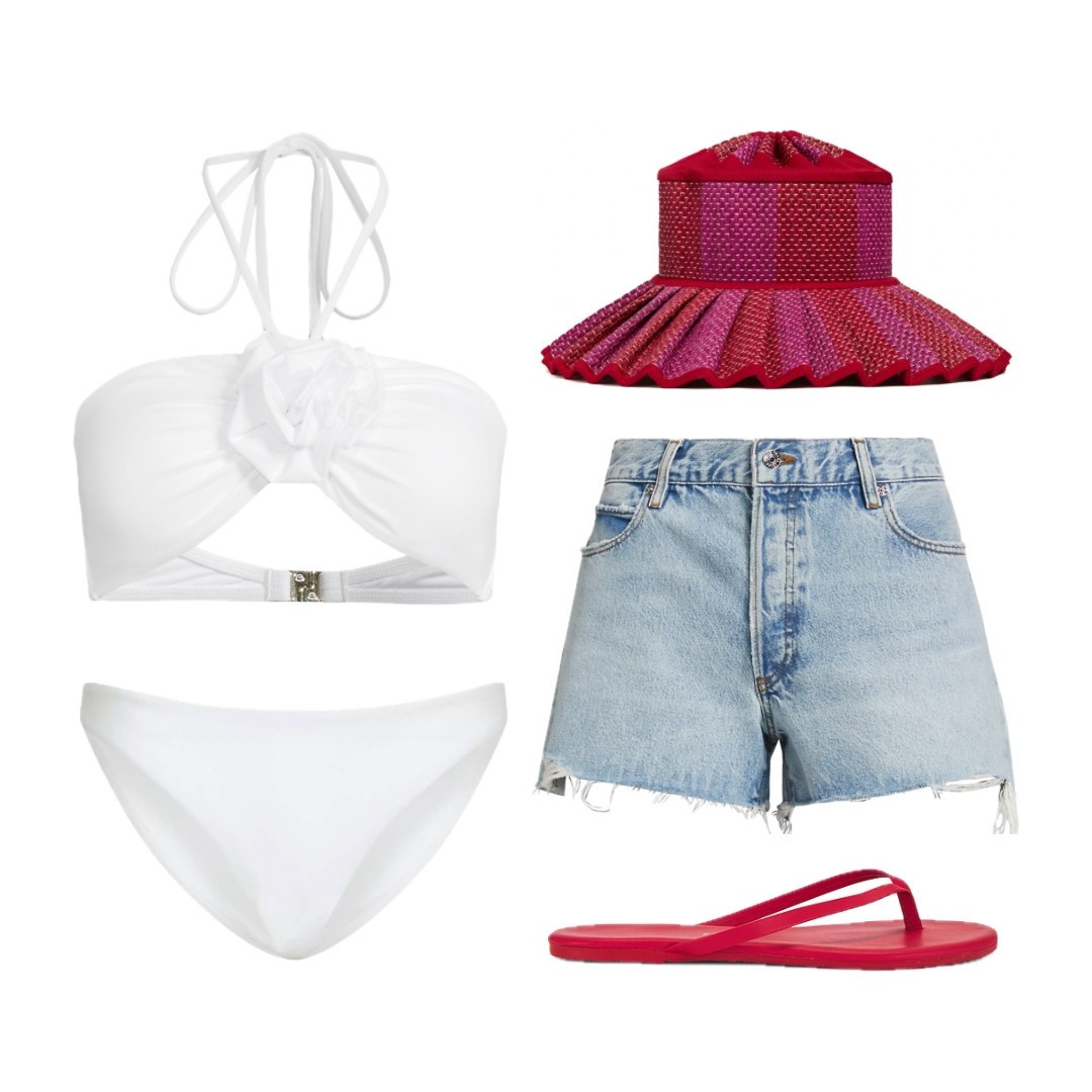 Memorial Day weekend outfit ❤️🤍💙 

#LTKSwim #LTKGiftGuide #LTKSeasonal