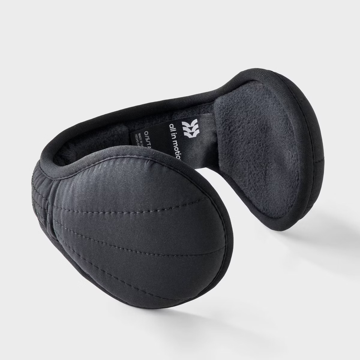 Men's Puffer Earmuff - All In Motion™ Black | Target