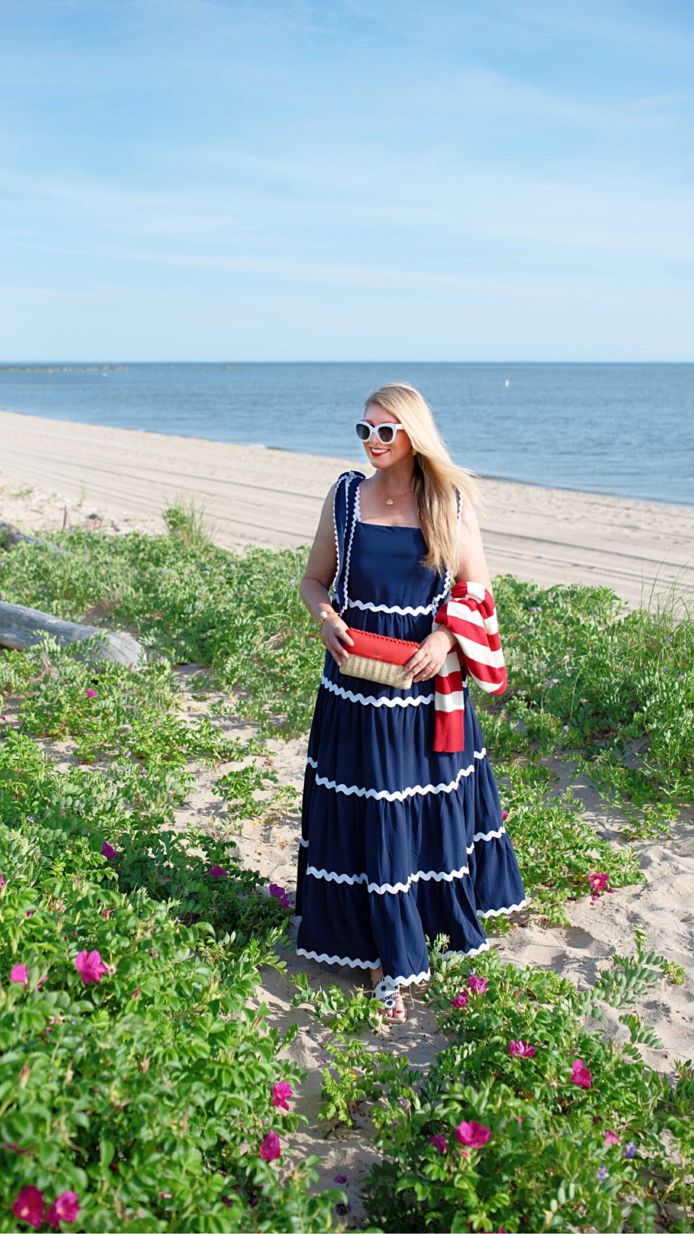 Extended sale on this dress 🩵

#LTKSeasonal #LTKSaleAlert #LTKOver40