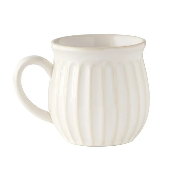 The Pioneer Woman Colette 12-Ounce Stoneware Mug, White | Walmart (US)