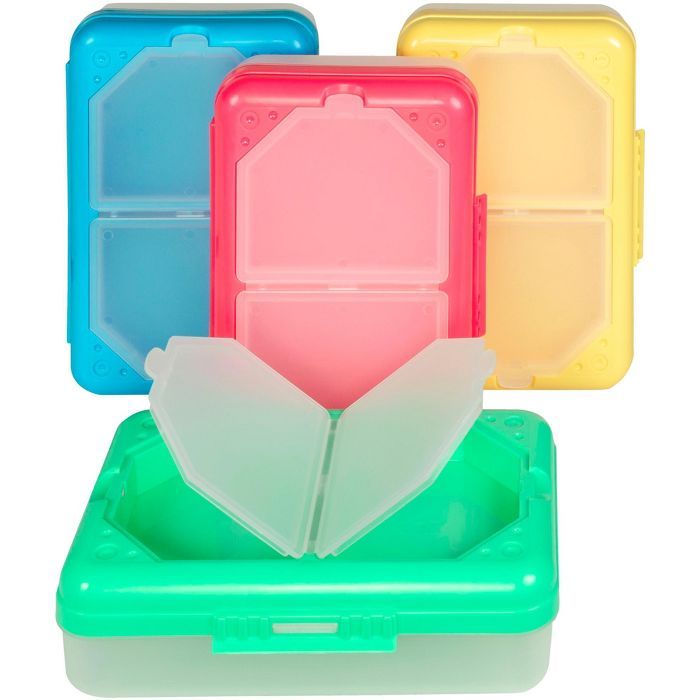 C-Line Storage Box with 3 Compartments, Colors Vary | Target