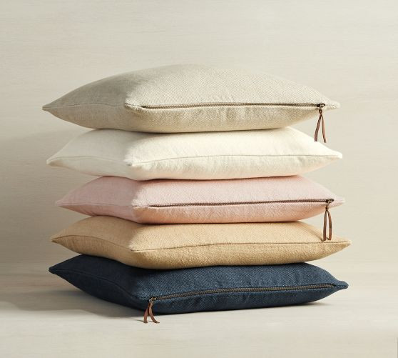 Everyday Linen Pillow Cover, 20" | Pottery Barn (US)