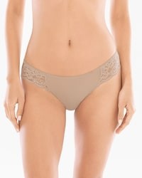 Microfiber with Lace Bikini | SOMA