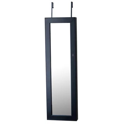 Isaac Mirrored Jewelry Armoire | Wayfair North America