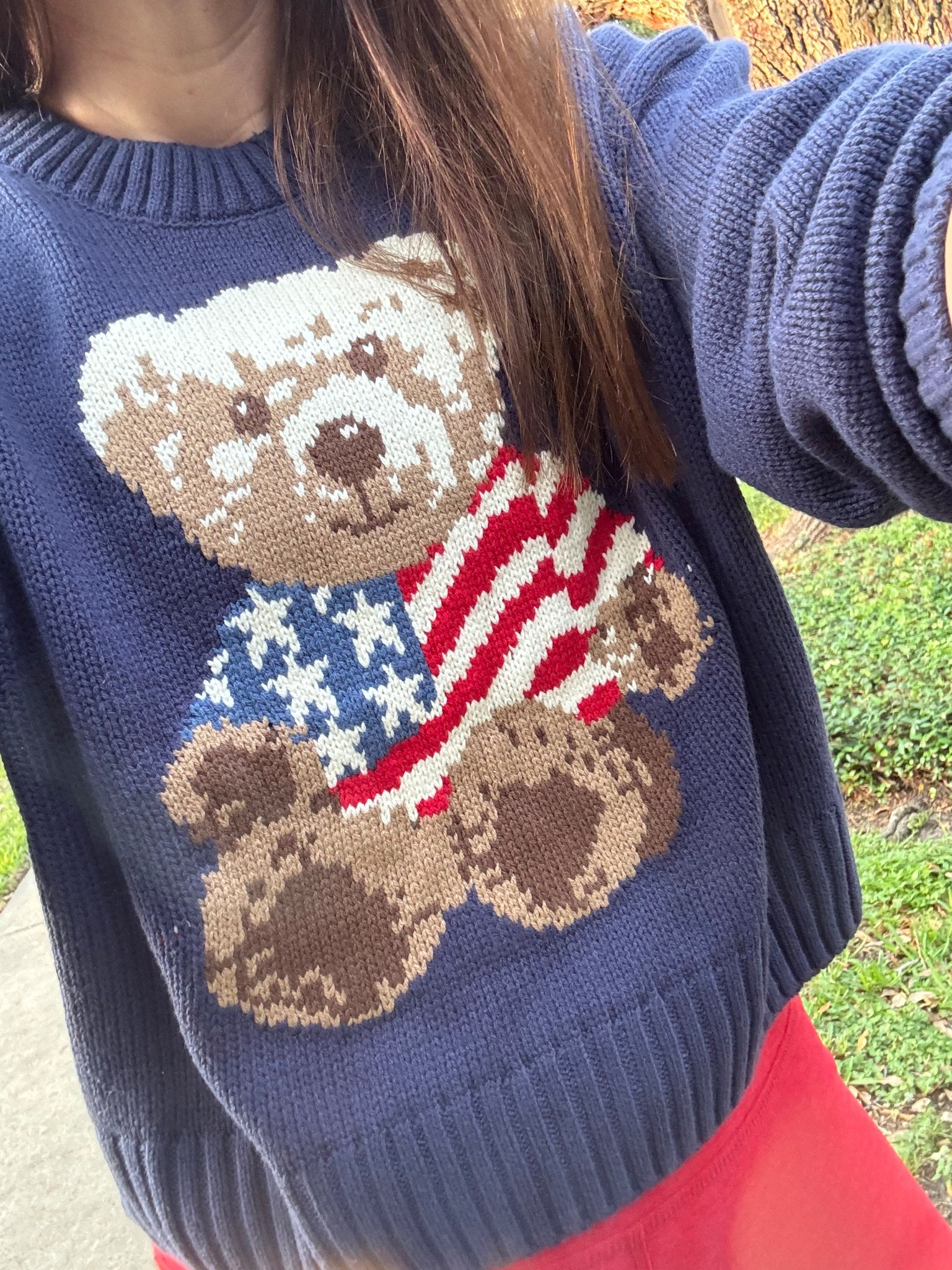 Target Polo 🧸 inspired cropped Sweater. Size up. Wearing a S. 