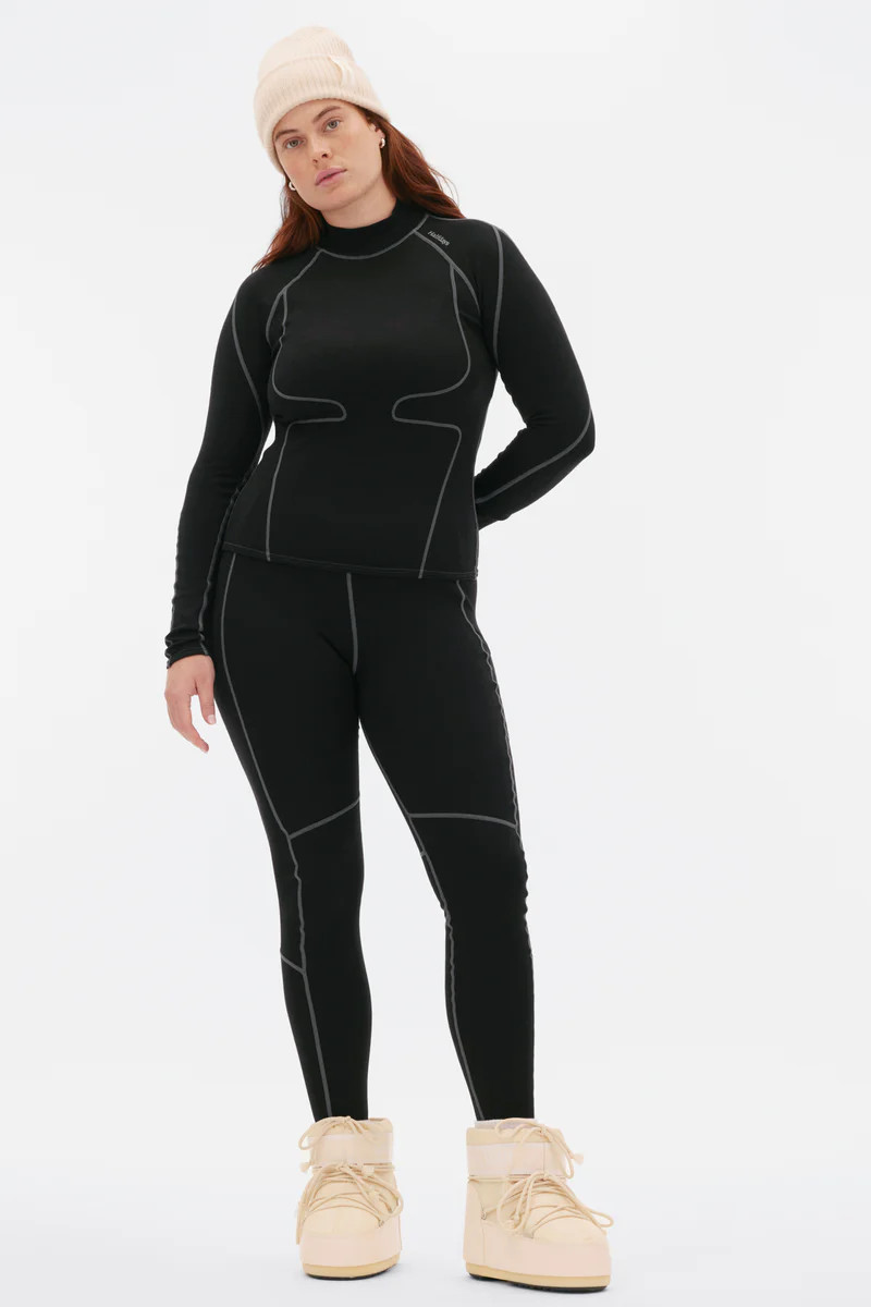 Hallie Midweight Merino Legging | Halfdays