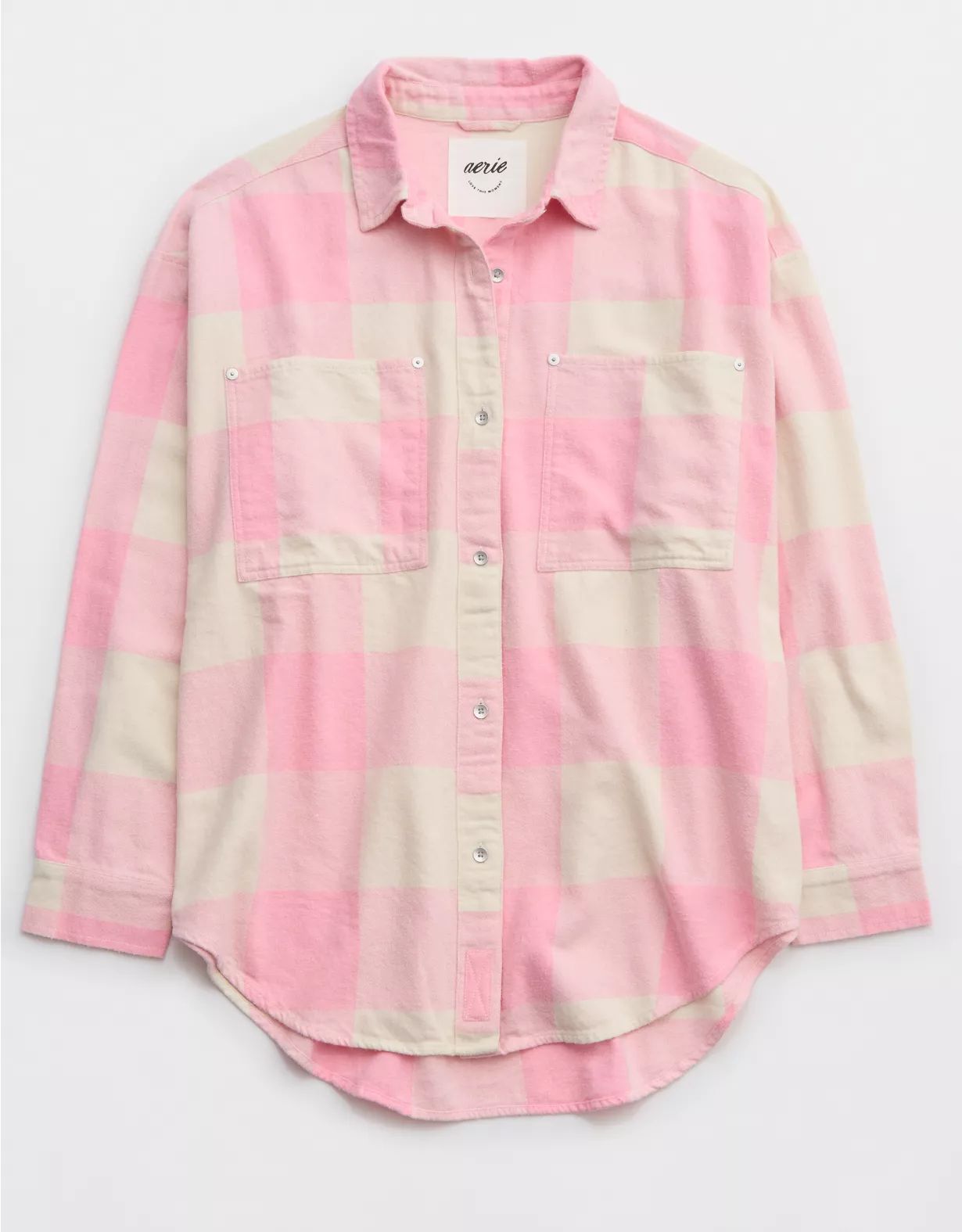 Aerie Anytime Fave Flannel Shirt | Aerie