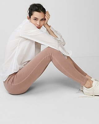 Washed Pull-on Legging | Express