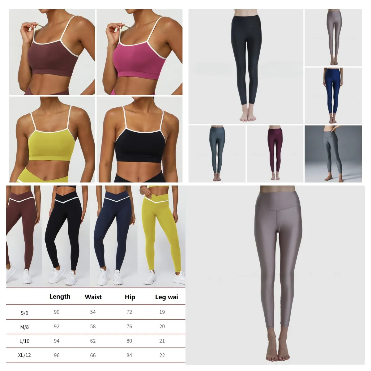 Yoga Pants Women Gym Leggings Super Stretchy Wide Leg Trousers High Waist Fitness Pant Workout Ru... | DHGate