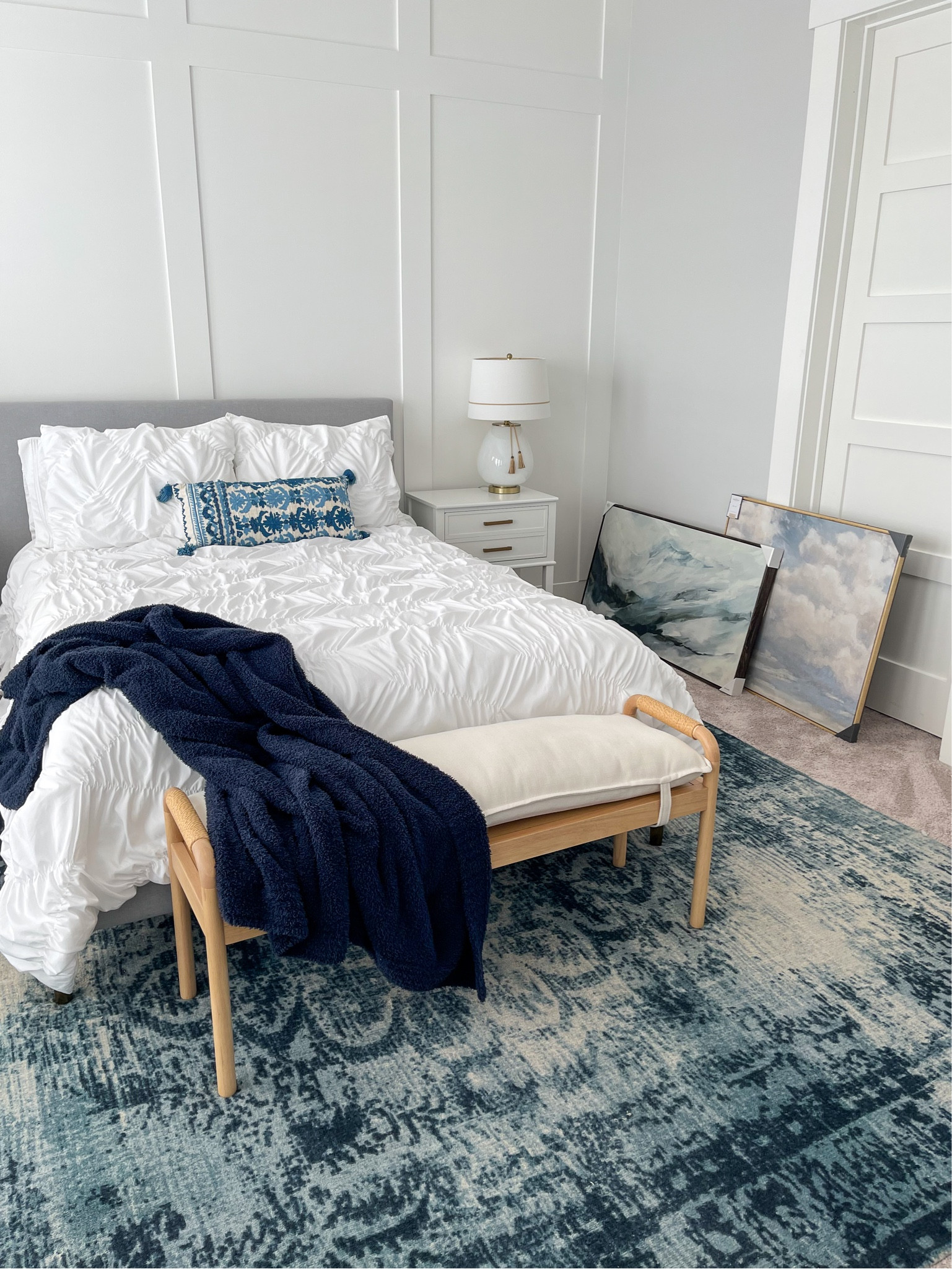 Ad’s bedroom progress 💙 

#LTKhome #LTKstyletip