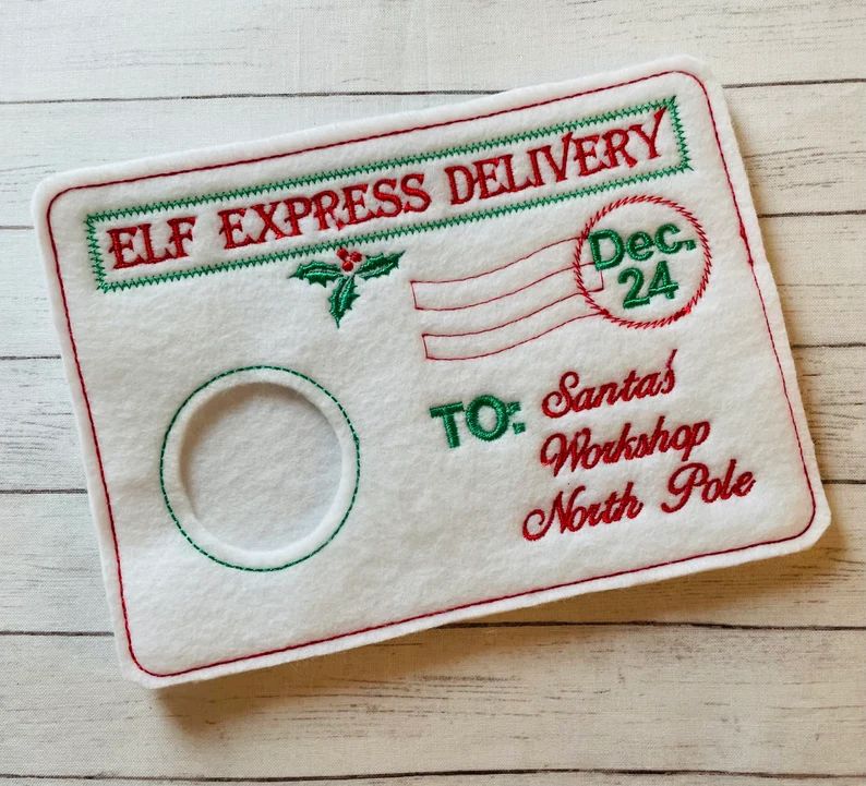Elf Arrival Envelope Elf Departure Envelope Fun Elf on the - Etsy | Etsy (US)