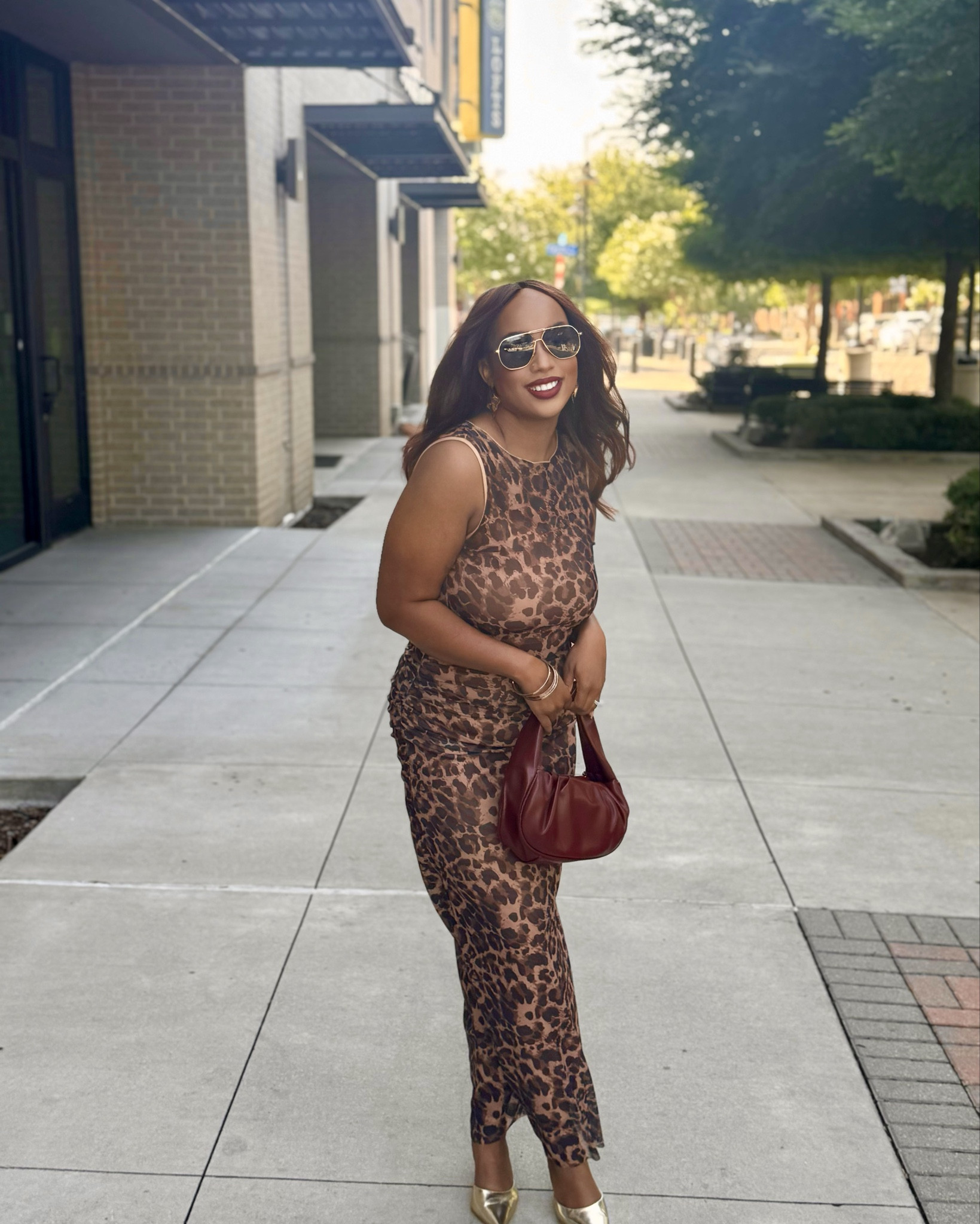 Leopard print two-piece set
Wearing size Medium (fits true to size)
Paired it with clear heels + neutral clutch (both linked)
Perfect for dinner, girls’ night, or when you want to give main character energy—effortlessly
Set comes together (top + skirt)

#LTKStyleTip #LTKShoeCrush #LTKPetite