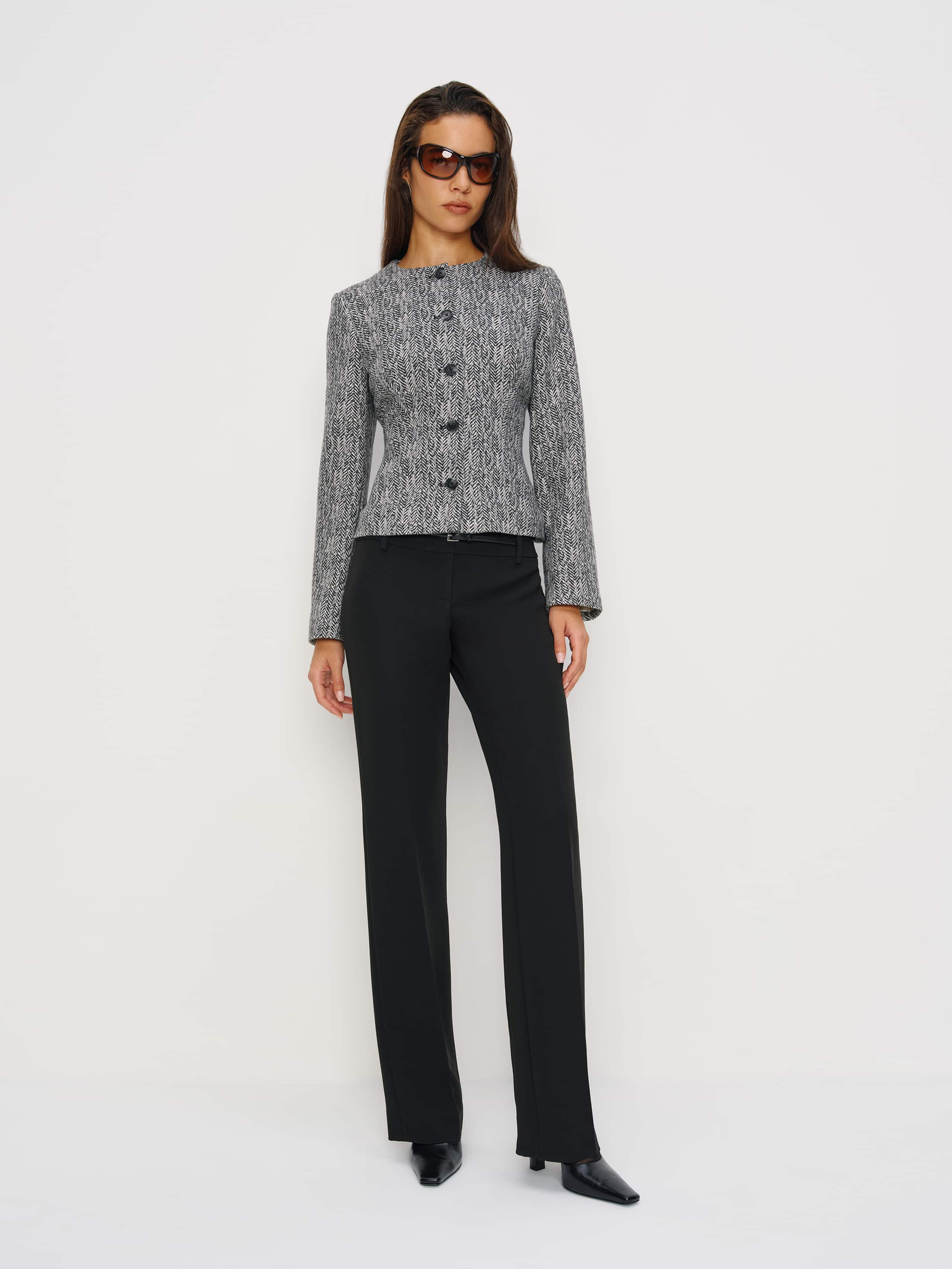 Reformation Tessa Jacket Black XS | Reformation (Global)