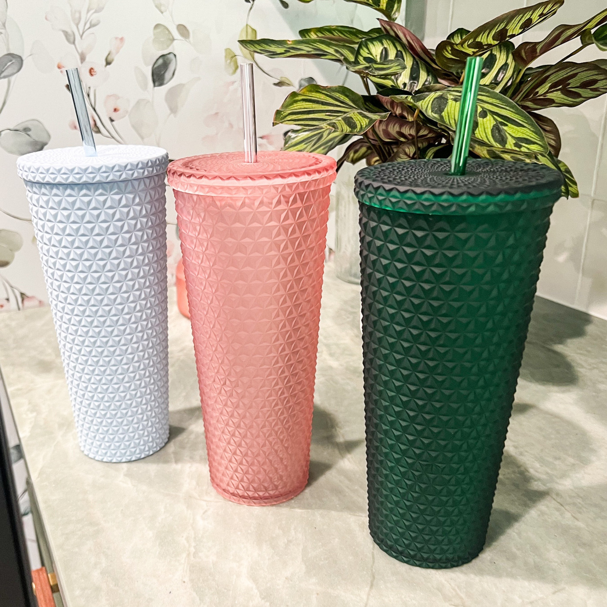 Remember that pink Starbucks tumbler dupe we shared? Yeah, I went and bought them in all of my fave colors. 😂😍😍 I LOVE Starbucks trendy and cute tumblers but some will retail $65 or more!!! Walmart has a 4 pack that’s just under $13 making these identical tumblers just $3 each!!! 😱 who could resist?! 😏🔥🤩

#LTKhome #LTKstyletip #LTKunder50