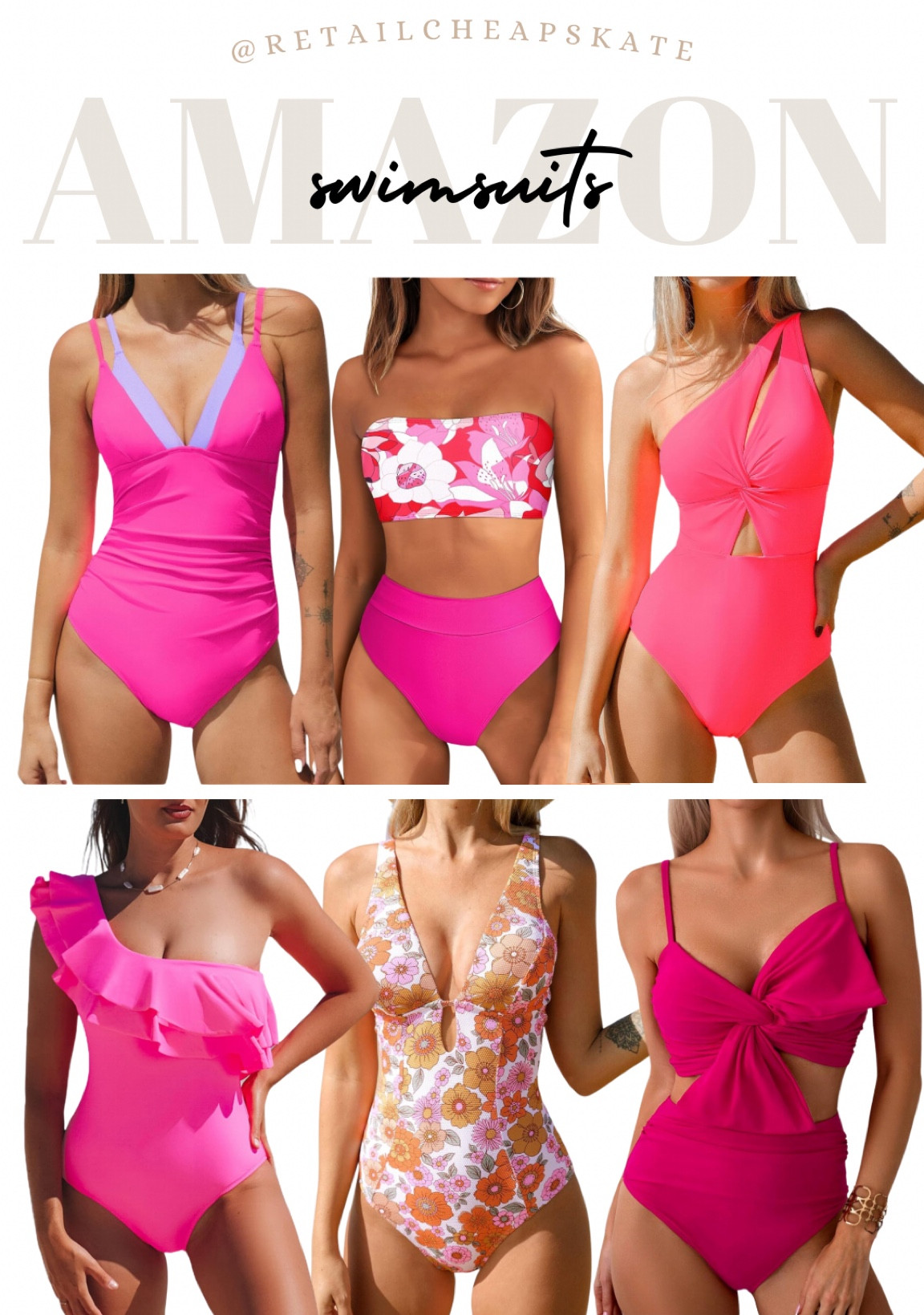 Amazon swimsuits 

#LTKfindsunder50 #LTKswim #LTKstyletip