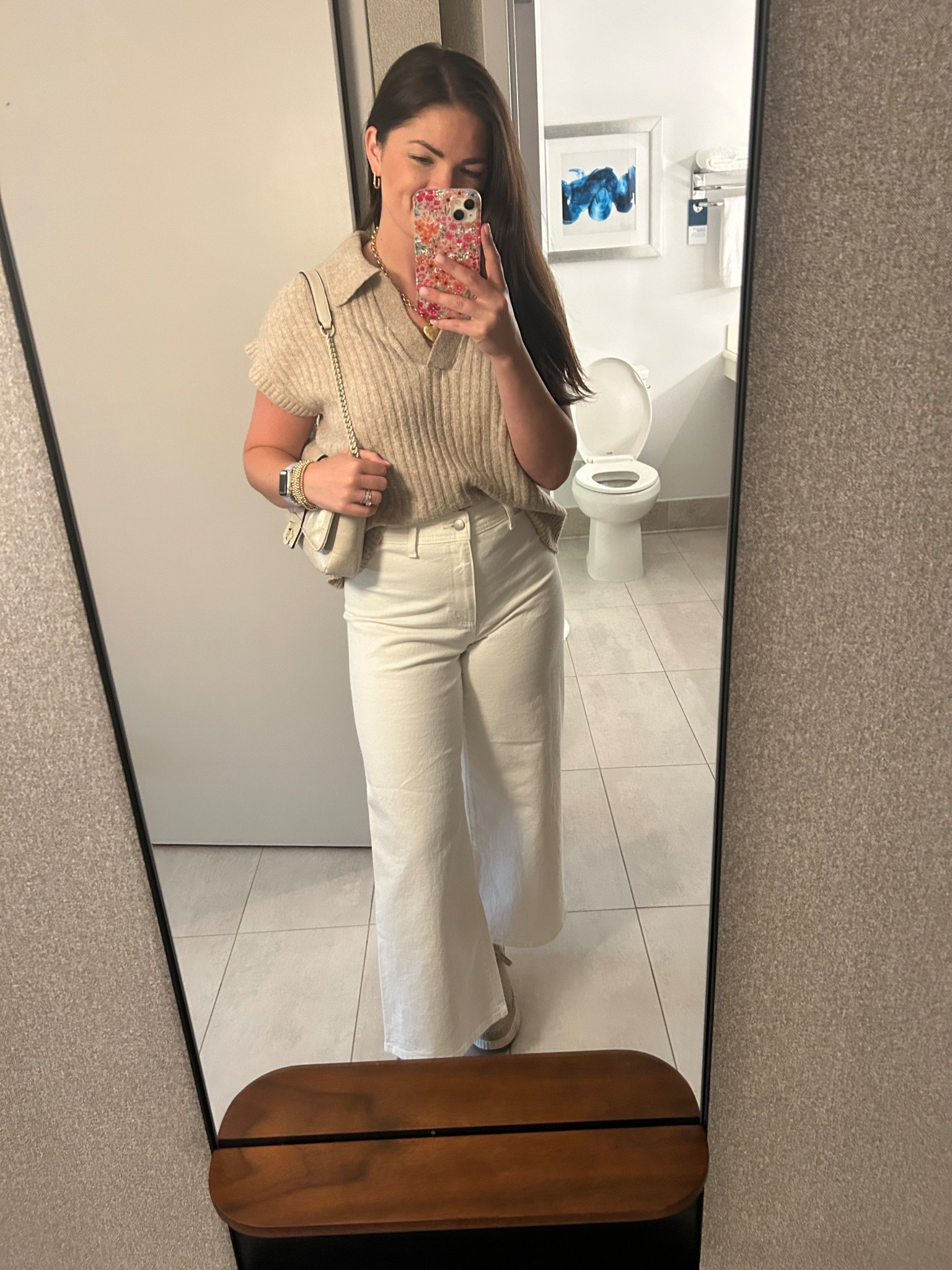 This white denim is the BEST - from target! Size up one size👏🏻

#LTKWorkwear #LTKStyleTip #LTKSaleAlert