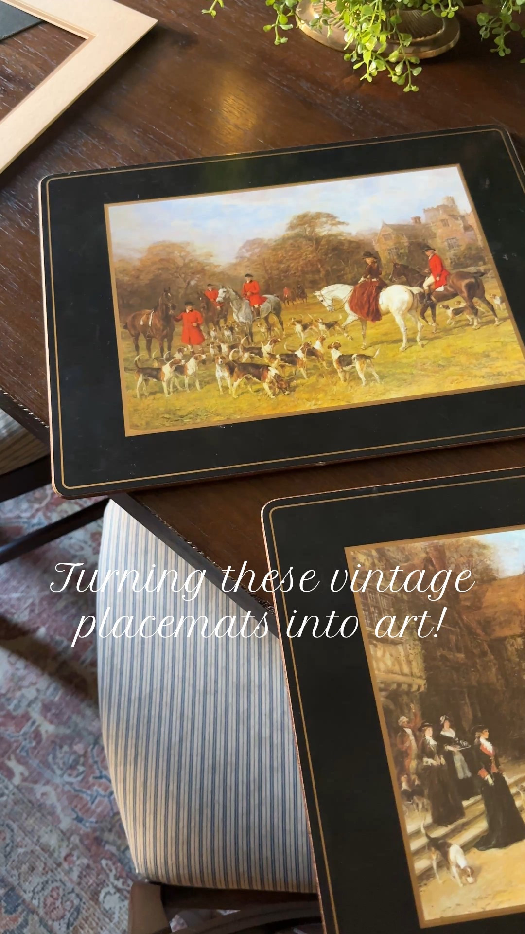 Turning these vintage finds into art!

#LTKHome