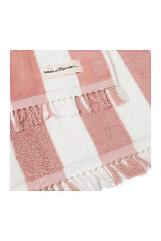 business & pleasure co. Holiday Towel in Crew Pink Stripe from Revolve.com | Revolve Clothing (Global)