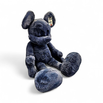 Disney Classic 40" Stuffed Mickey Mouse MK Blue Monochromatic Jumbo Plush | eBay US