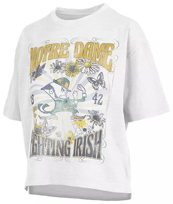 Pressbox Women's Notre Dame Fighting Irish White Woodstock T-Shirt | Dick's Sporting Goods