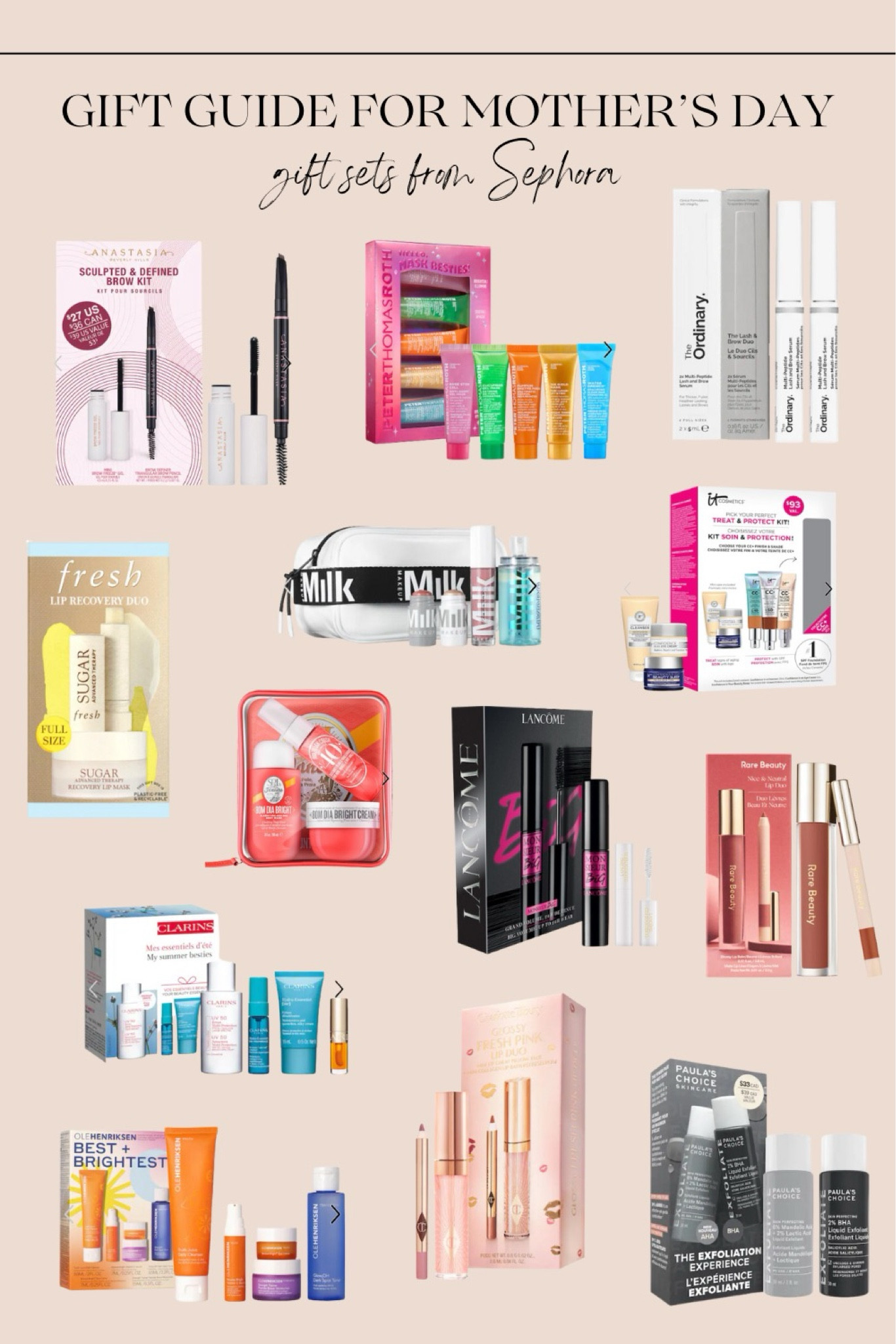 LAST MINUTE GIFT IDEAS FOR MOTHER’S DAY 🌸 | Sephora gift sets

#LTKgiftguide