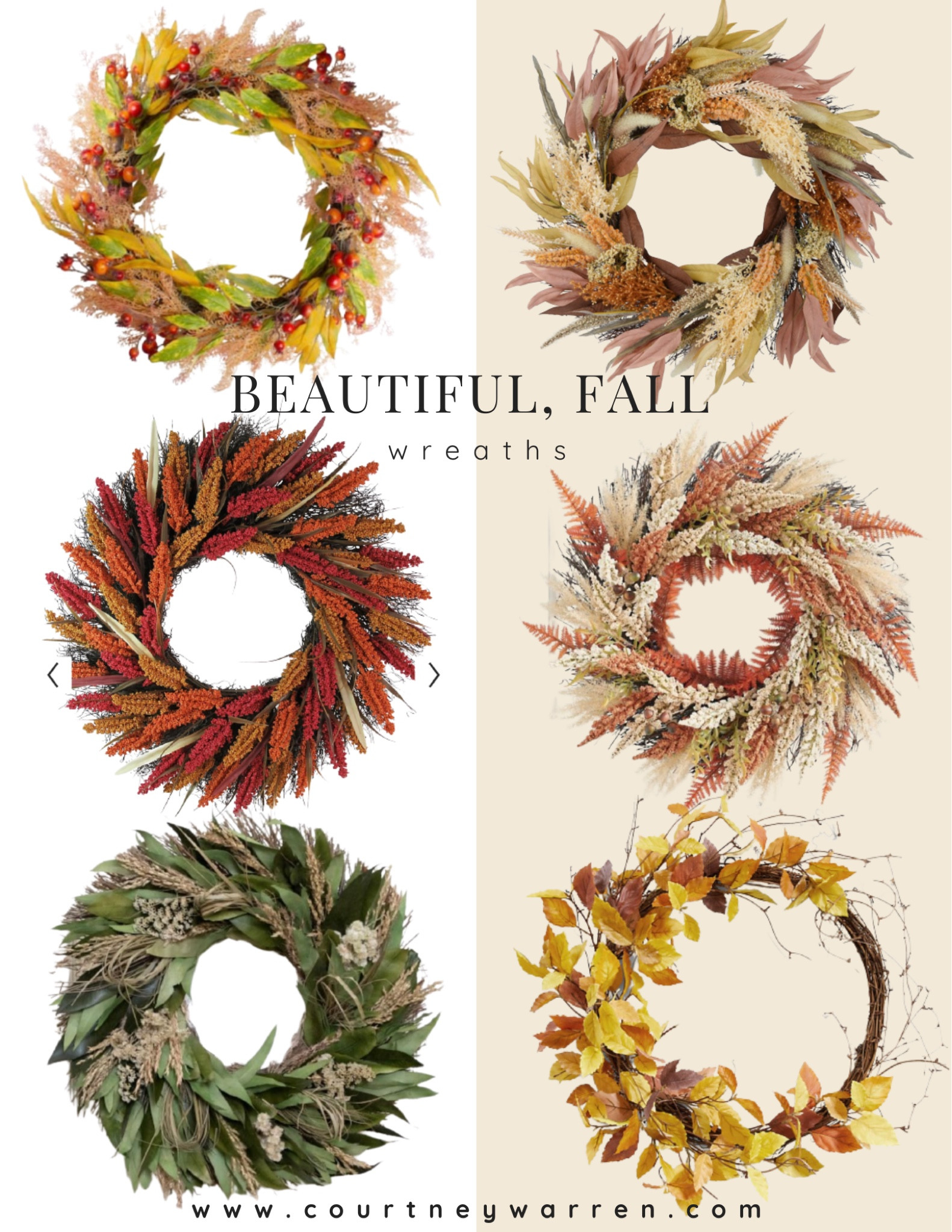 Beautiful and affordable fall wreaths 

Fall decor, fall wreath, home decor, affordable decor 

#LTKSeasonal #LTKhome #LTKunder50