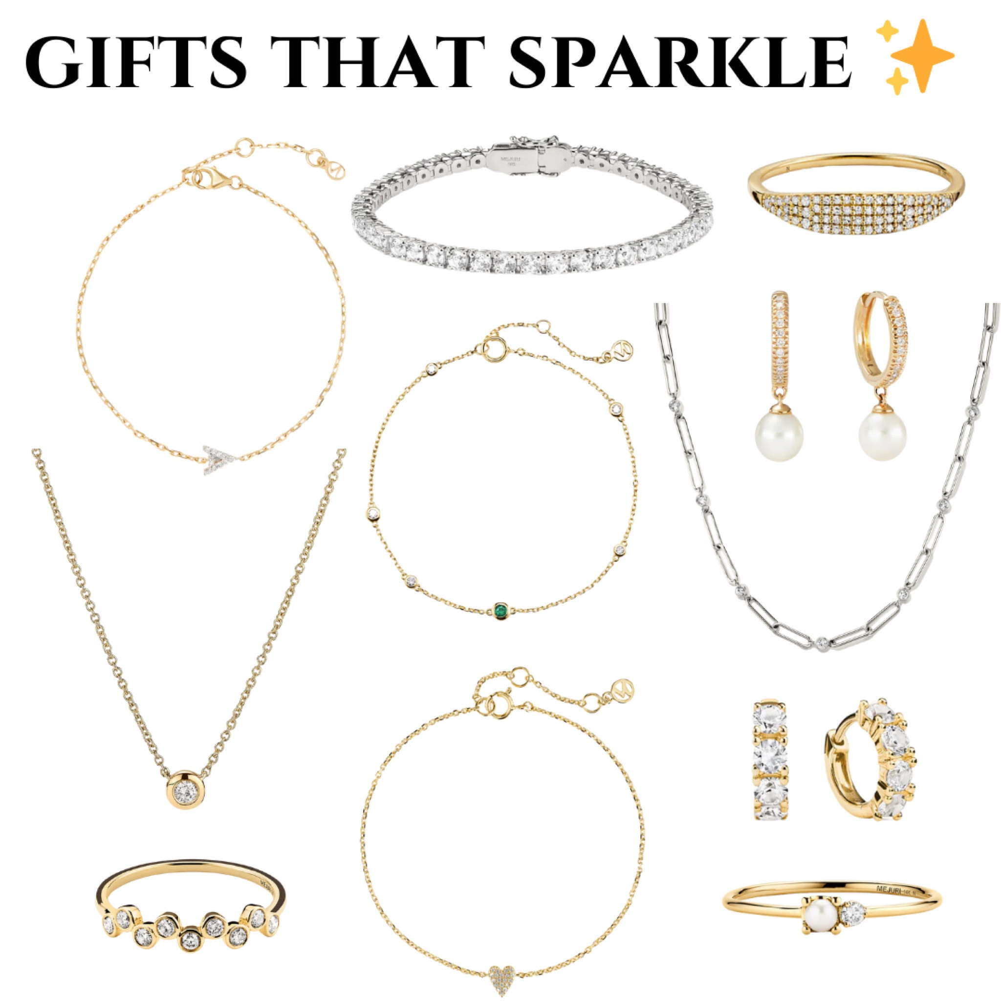 Gifts that sparkle ✨ most come in gold or silver! All at great prices!

#LTKSeasonal #LTKGiftGuide #LTKHoliday