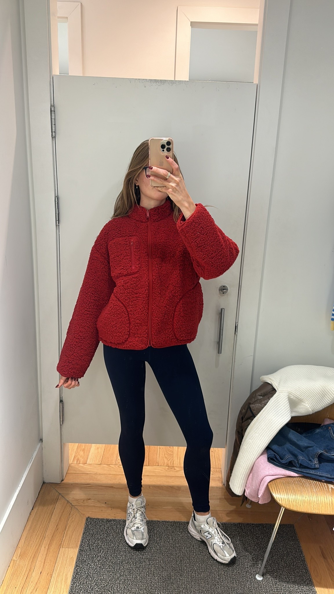 This red fleece jacket is so warm 🤩

#LTKFindsUnder100 #LTKSeasonal #LTKHoliday