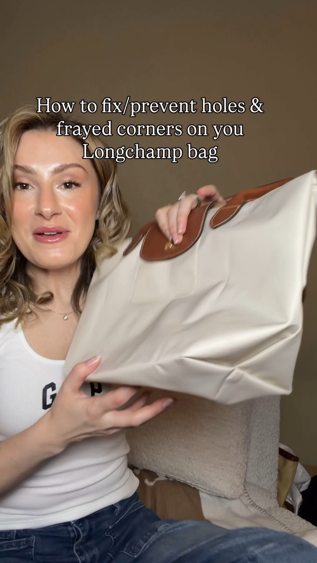 How to fix holes and fraying in the corners of your Longchamp Le Pliage totes.

First of all, Longchamp does offer repairs but if for whatever reason you are not able to go that route or don’t want tot take that option, these leather corner patches are a fun way to not only fix your Longchamp corners but also give your Le Pliage a bit of a makeover. 
I actually really love the look of these corner patches. They look nice with the nylon and the leather and thread match perfectly! 

Even if you don’t have holes in your corners, these patches are a great way to prevent them and reinforce your bag corners and they can be replaced if the get worn out!

These Longchamp repair kits can be used for any bag that the corner patches will fit in but they are specifically made for the Longchamp Le Pliage nylon totes.

Bag repair, bag care

#LTKgrwm #LTKdayinmylife #LTKootd