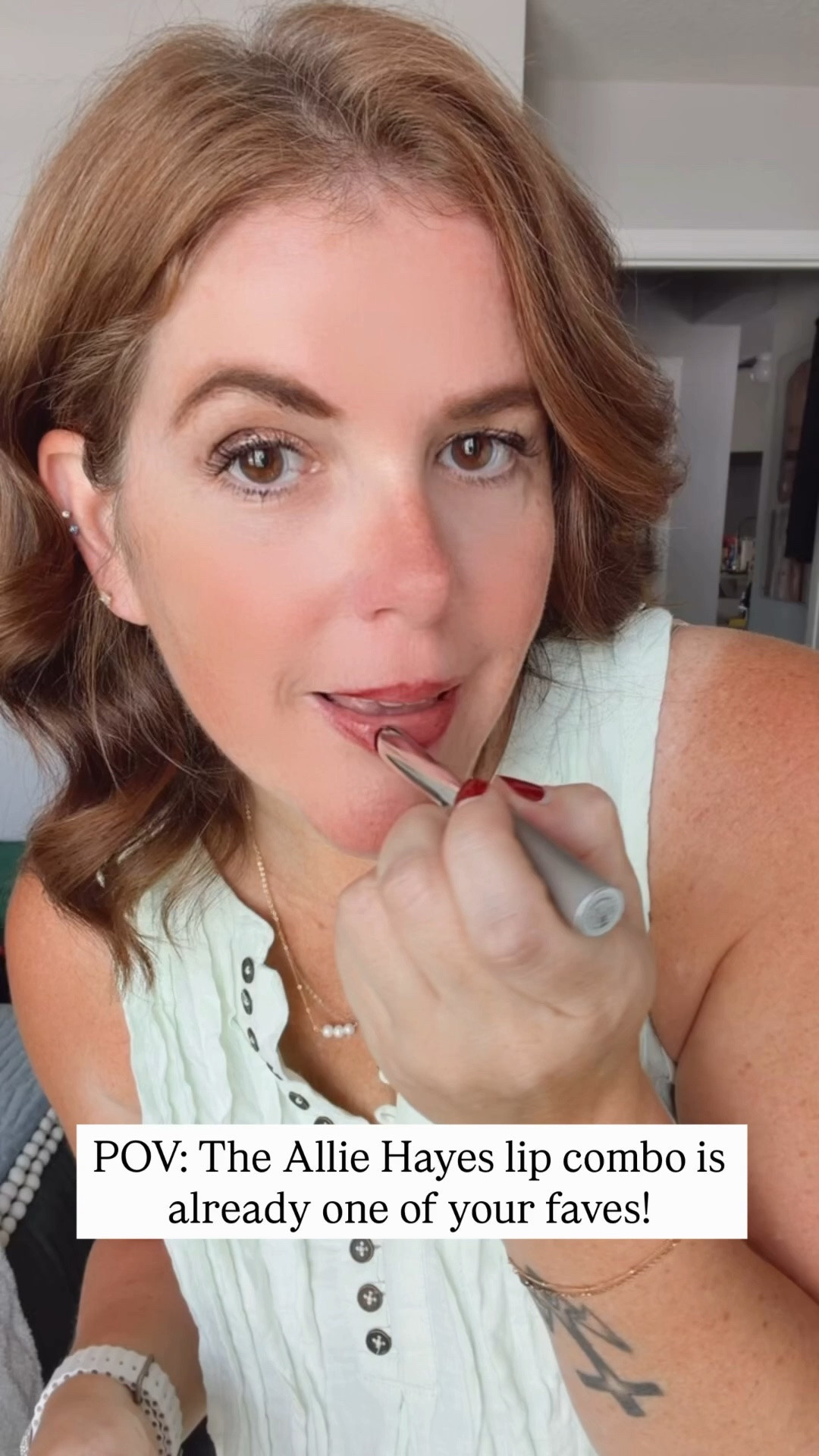 Anyone else slightly obsessed with Off Campus?!

This is the Allie Hayes lip combo and can you believe it’s from Clinique?? This lip liner and lipstick are both in shade Black Honey and it is a great duo for anyone! Each one is $25, making the lip combo $50!

#LTKgrwm #LTKBeauty #LTKOver40