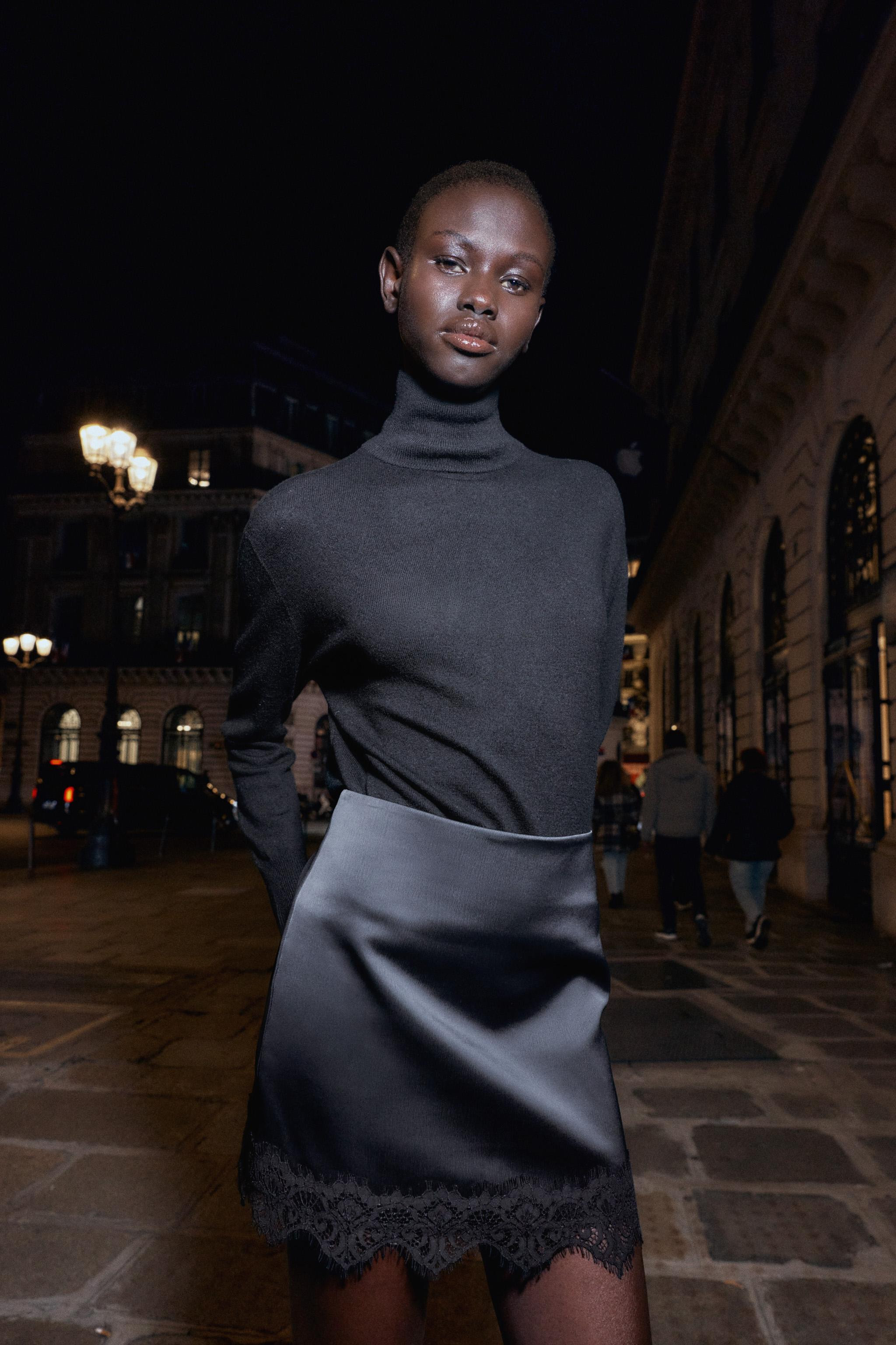 LACE TRIM SKORT | Zara US