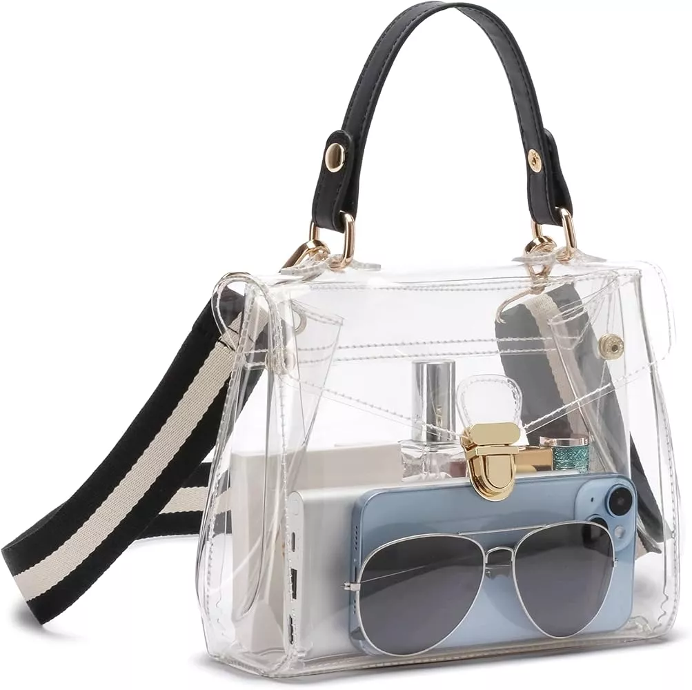 Game Day Style: Cute Clear Purses and Clear Bags for Football Games