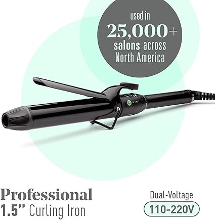 MINT Extra Long Curling Iron 1.5 Inch for Easy Long-Lasting Waves | Professional Hair Curler/Wave... | Amazon (CA)