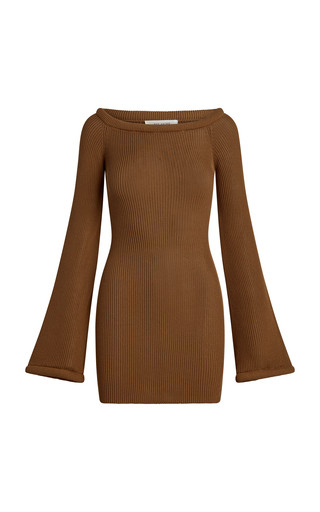 Eos Knit Silk-Cotton Mini Dress | Moda Operandi (Global)
