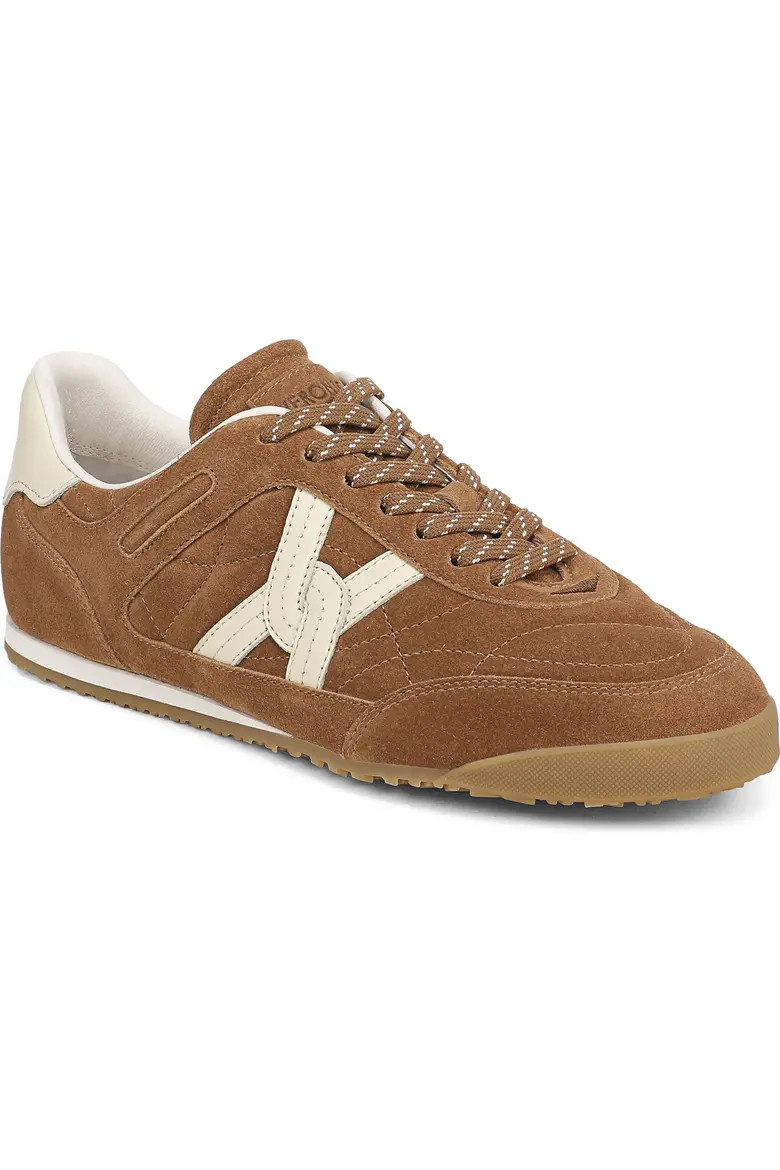 Veronica Beard Natalia Sneaker in Espresso Suede at Nordstrom, Size 9.5 | Nordstrom