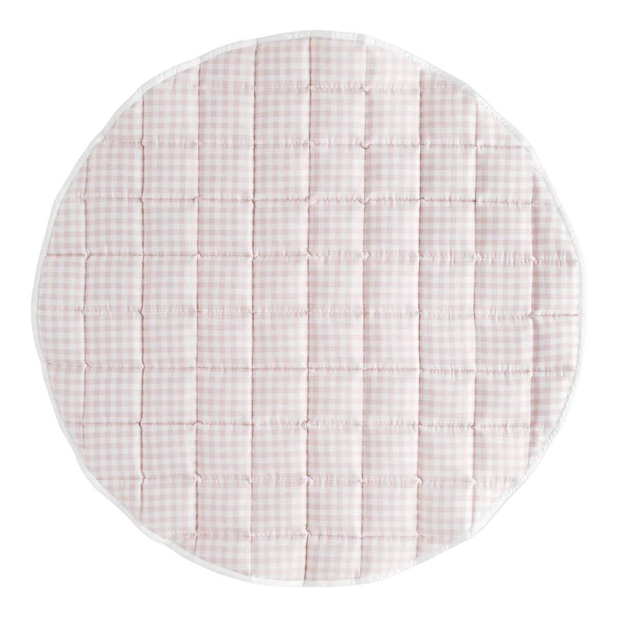 Picnic Gingham Play Mat in Pink | Over The Moon