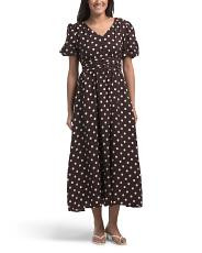Polka Dot Maxi Dress | TJ Maxx