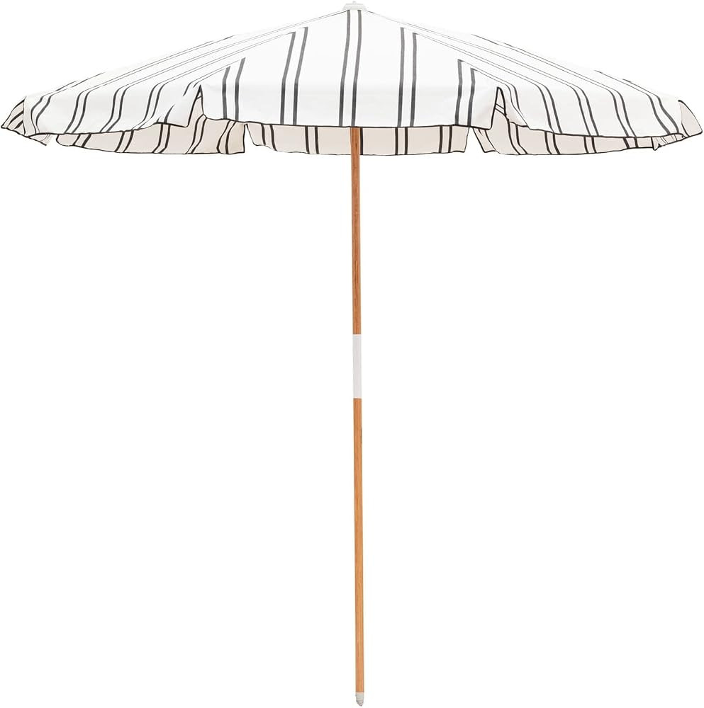 Business & Pleasure Co. Amalfi Umbrella - 7.2' Boho Beach Umbrella - Large & Sturdy Yet Lightweig... | Amazon (US)