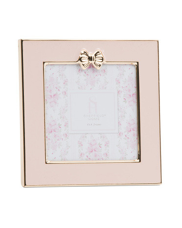 4x4 Top Bow Tabletop Picture Frame | TJ Maxx