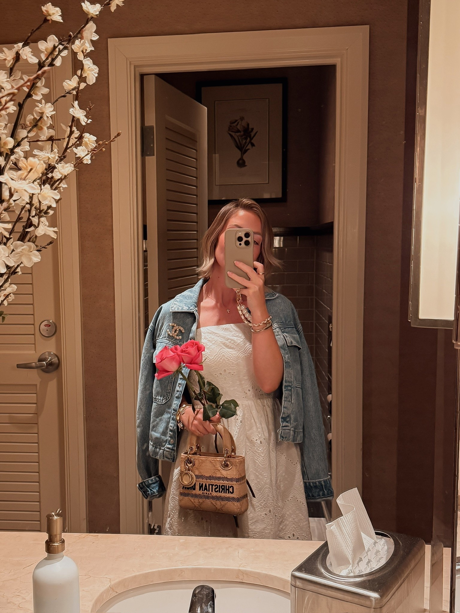 XS Target denim jacket / XS dress (code AMANDAW20 for 20% off at Anthologie)!

#LTKmomlife #LTKootd #LTKPetite
