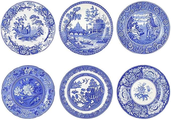 Blue Room Georgian Plates 10.5" Set of 6 | Amazon (US)